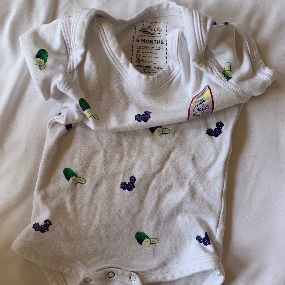 La Croix bodysuit onesie
